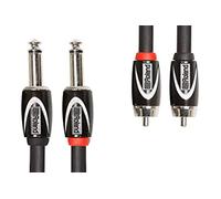 ROLAND Cavo Professionale Serie Black Dual RCA / Dual Jack In Occasione OnLine R