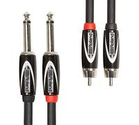 ROLAND Cavo Professionale Serie Black Dual RCA / Dual Jack In Occasione OnLin...