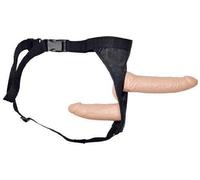 Doppio cinturino da 19 cm e 13 cm, colore nude