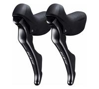 Doppio Comando Shimano 105 R7000 2x11V Nero con Freno e Cambio Integrati