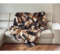 Doppio Copriletto Divano Coperta Toscana Lana Pecora Tosata una Volta Tappeto di