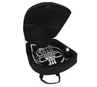 Doppio Cor Francese Cor Francese Professionale In Se Bemolle Corpo In Ottone Argento Strumento Musicale A 3 Tasti Con Custodia