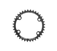 Doppio Corona Bici Rotor round ring bcd110x4 36t(52) inner Noir