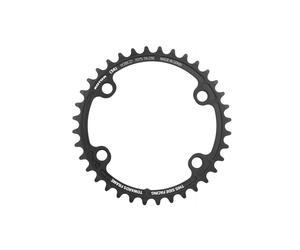 Doppio Corona Bici Rotor round ring bcd110x4 36t(52) inner Noir