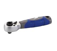 Doppio cricchetto da 1/4" con funzione di punte e bicchieri, ideale per la manutenzione e la riparazione in spazi ristretti.