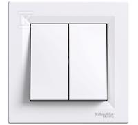 Doppio deviatore a vite bianco ASFORA EPH0600321