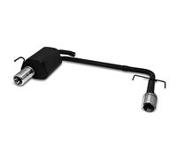 Doppio di scarico sportivo per / Vectra C HB 74kW 1,6 16 V 1,8 16 V/81/16 V/2,2 90kW, 108kW 2,0DTi 74kW/2,2DTi/86/2002-2008 92kW, con scanalatura in bumper), 100 mm