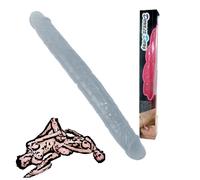 DOPPIO dildo realistico pene sadomaso fallo stimolatore JELLY intimo donna sesso