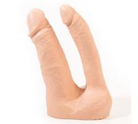 Doppio Dildo Realistico Pink Room Arthus - 17 cm / 15,5 cm