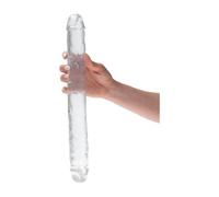 Dildo realistico XXL doppia penetrazione fallo vaginale anale pene finto ENORME