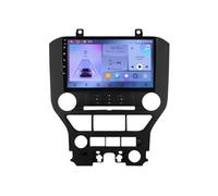Doppio Din Hd Touch Screen per Ford Mustang 6 Vi S550 2014-2021 Wireless Carplay & Android Auto, con Display Ips da Bluetooth, Ricarica Rapida/Microfono, 4 Nucleo 2G+32G