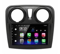 Doppio Din Hd Touch Screen per Renault Logan 2 Sandero 2 2012-2019 Wireless Carplay & Android Auto, con Display Ips da Bluetooth, Controllo Vocale/Mirror Link/Fm, 4 Nucleo 4G+64G