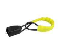Doppio Dispositivo Antifurto per Auto Antifurto per auto, volante antifurto Quad con 2 chiavi(Yellow)