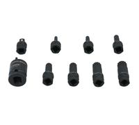 Doppio Drive Scanalate a Impatto Punta Presa Set 9pc - Laser 7979 Nuovo