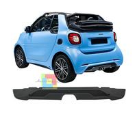 DOPPIO ESTRATTORE SMART FORTWO 453 2014+ SPOILER DIFFUSORE POSTERIORE