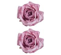 Doppio Faux Floreale Drapery Clip di Regolazione Legami Per Tende Trasparenti Riutilizzabili Accessori decorativi per la casa Realistici Fissaggi per tende Rose