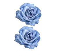 Doppio Faux Floreale Drapery Clip di Regolazione Legami Per Tende Trasparenti Riutilizzabili Accessori decorativi per la casa Realistici Fissaggi per tende Rose
