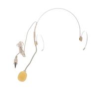 Doppio gancio auricolare posteriore Blectret Headworn microfono tipo verticale spina