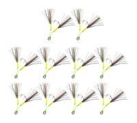 Doppio gancio da pesca per esche verticali Jigging 10 pezzi Jigging Hook a caduta lenta maschere di ricambio per pesca doppio gancio da pesca