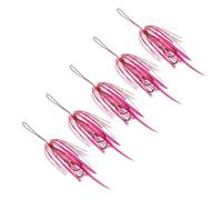 Doppio gancio da pesca per esche verticali Jigging 5 pezzi Jigging a caduta lenta maschere di ricambio nastro doppio gancio