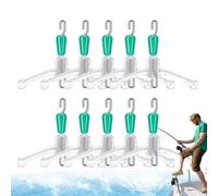 Doppio gancio per Space Bifurcation, attacco Fishing Tackle Sub Wire - Base doppio gancio Tackle - Forte connettore sotto-filo - comodo accessorio per la biforcazione dello spazio per gli