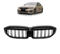 Doppio Griglia Anteriore Kühlergrill Nera per BMW Serie 3 G20 G21