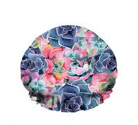 Doppio impermeabileCuffia da a da bagno Cactus Succulente pianta d'arte Fiore Fiore Riutilizzabile Moda Cappello da a per donna Bellezza, BathHair Spa, Home Hotel Travel U