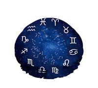Doppio impermeabileCuffia da a da bagno Cielo stellato Cosmico Rappresentazione geometrica semplice Zodiaco Oroscopo Riutilizzabile Moda Cappello da a per donna Bellezza, BathHair Spa, Hom