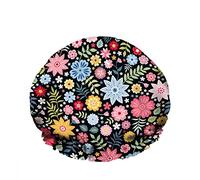 Doppio impermeabileCuffia da a da bagno Fiori Foglie Stile folk Fiore Campo Ramo Colori Riutilizzabile Moda Cappello da a per donna Bellezza, BathHair Spa, Home Hotel Travel Use