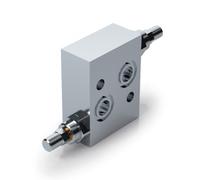 Doppio Incrociata Relief Valvola Per Danfoss Motors Oms, De Standard/Tenuta Cap