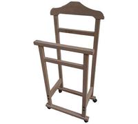 Doppio Indossatore da Camera De Luxe Noce Naturale in Legno di Faggio 44x25x98h