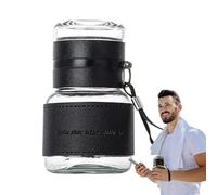 Doppio infusore per tè, 320 ml, separatore per tè e acqua, portatile, a strati, compatto e portatile, per casa, scuola, lavoro