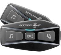 Doppio INTERPHONE UCOM4TP Interfono Bluetooth 5.0 da Casco per Moto