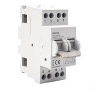 Doppio interruttore di trasferimento di potenza 50A per griglia inverter PV | Funzione di trasferimento manuale, interruttore da griglia a inverter, separazione di fase, impedisce il backfeeding