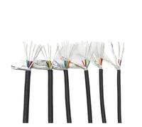 Doppio intreccio multi-core, Cavo schermato a doppino intrecciato UL2464 22-26 AWG 2-8 conduttori 2-10 metri for linea audio del canale(5 MS-6 CORES 22 AWG)
