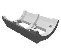 Doppio Involucro Ventola 30mm per Motore Spektrum 4074 Arrma Kraton 6S