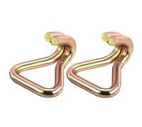 Doppio J Cinghia Gancio 50mm Alto Carico per Camion Rimorchi 2pz