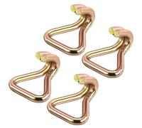 Doppio J Cinghia Gancio 50mm Alto Carico per Camion Roulotte 4pezzi