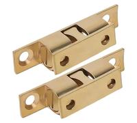doppio lucchetto a rulli, Chiusura a doppio rullo in ottone argento e oro 40-60 mm 1-10 pezzi(Gold-50mm,10PCS)