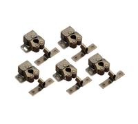 doppio lucchetto a rulli, Chiusura a rullo doppia for mobile multicolore, confezione da 2(Bronze(5pcs))
