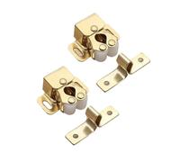 doppio lucchetto a rulli, Chiusura a rullo doppia for mobile multicolore, confezione da 2(Gold(2pcs))