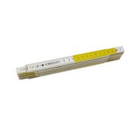 DOPPIO METRO 10 ASTE 16 MM LEGNO BIAN GIALLO