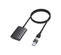 Doppio Monitor HDTV-compatibile Extender USB Tipo C a 2 HDTV-compatibile Interfacciato Supporto 4K1080P Risoluzione