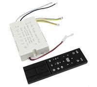 Doppio motore Fan ControllerSei Velocità Soffitto RemoteDimmable Light Switch KitAC 110V A 265V DriverBattery Monitor SystemUniversal Fan Receiver PairBedroom Lighting Control SetFactory Reset Code