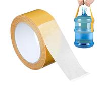 Doppio Nastro - Nastro A Due Lati Pesanti | Rotolo Adesivo A Maglie Ad Alta Resistenza, Nastro In Tessuto Adesivo A Doppia Strati Per Impugnatura A Moquette, Soluzione Di Montaggio Della Superficie Tr