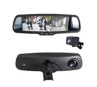 Doppio obiettivo 5" IPS oscuramento automatico monitor specchietto retrovisore for auto DVR videoregistratore digitale 2K con staffa originale