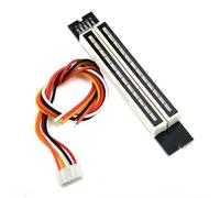 Doppio pannello di visualizzazione del livello audio a 12 livelli stereo a LED Vu Meter per apparecchiature musicali set finito con velocità della luce sintonizzabile modalità Agc multicolore