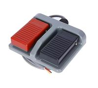 Doppio pedale interruttore a pedale in plastica MDFS-65 controllo momentaneo 10A 250VAC con attrezzature for macchinari 1.3/2/3 fili 1 pz(3m wire)
