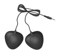 Doppio pedale Silenzioso per Tamburi Elettronici Con Doppio Calcio Alta Sensibilità E Cancellazione Rumore Portatile Per Musicisti Pedale Esercizio Silenzioso