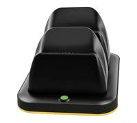 Doppio per ps5 Controller Stazione di ricarica rapida RGB Luce | Carica due controller in 3 ore, stato LED rosso/verde, 7 modalità RGB, organizer da scrivania da gioco
